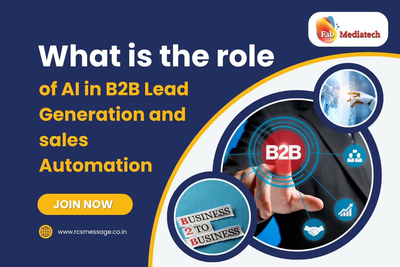 What is the role of AI in B2B Lead Generation and sales Automation?